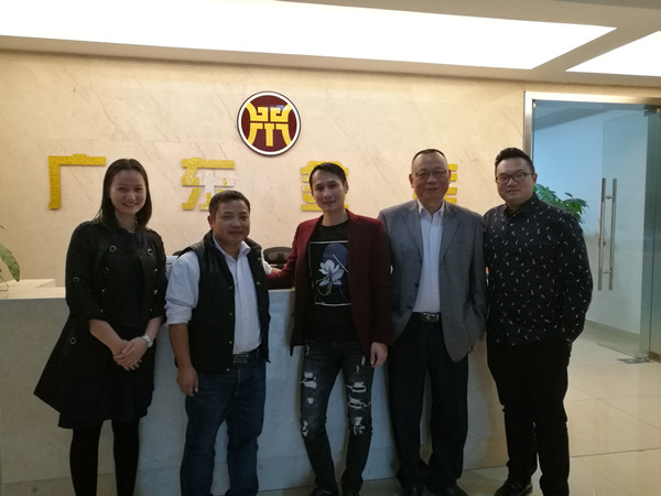 我校与广州市瑛万投资咨询有限公司领导合影